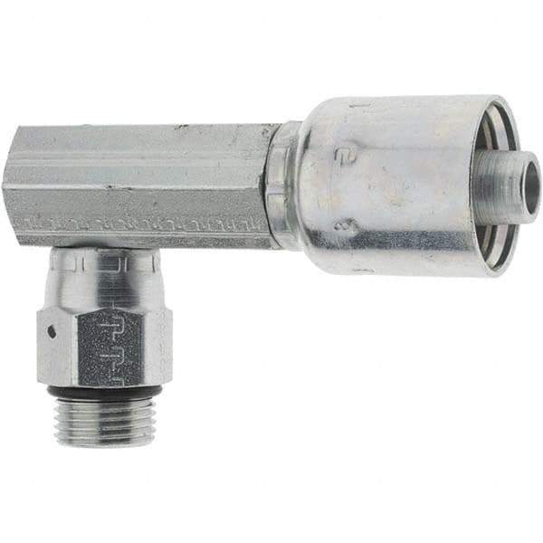 Parker - 1/2 Thread Hydraulic Hose Fitting - -8 Hose Size, 1/2" Hose Diam - Industrial Tool & Supply