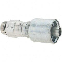 Parker - 1/2 Thread Hydraulic Hose Fitting - -8 Hose Size, 1/2" Hose Diam - Industrial Tool & Supply