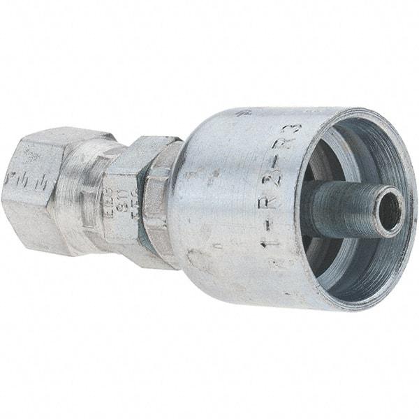 Parker - 1/4 Thread Hydraulic Hose Fitting - -4 Hose Size, 1/4" Hose Diam - Industrial Tool & Supply