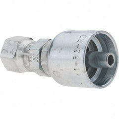 Parker - 1/4 Thread Hydraulic Hose Fitting - -4 Hose Size, 1/4" Hose Diam - Industrial Tool & Supply