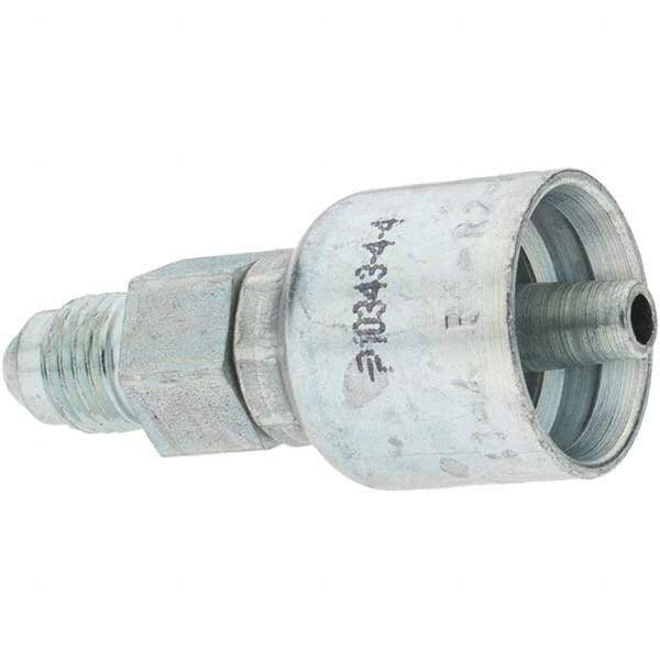 Parker - 1/4 Thread Hydraulic Hose Fitting - -4 Hose Size, 1/4" Hose Diam - Industrial Tool & Supply