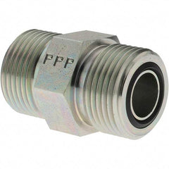 Parker - Seal-Lok Steel Hydraulic Hose Adapter - 6,000 psi, -10 Hose Size, 5/8" Hose Diam - Industrial Tool & Supply
