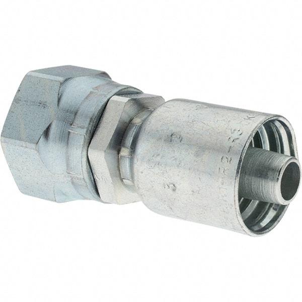 Parker - Seal-Lok Steel Hydraulic Hose Female Seal-Lok ORFS Swivel - -8 Hose Size, 1/2" Hose Diam - Industrial Tool & Supply