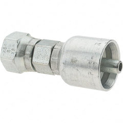 Parker - 1/4 Thread Hydraulic Hose Fitting - -4 Hose Size, 1/4" Hose Diam - Industrial Tool & Supply
