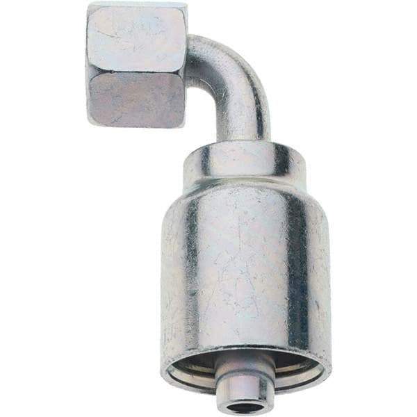 Parker - 3/8 Thread Hydraulic Hose Fitting - -6 Hose Size, 3/8" Hose Diam - Industrial Tool & Supply