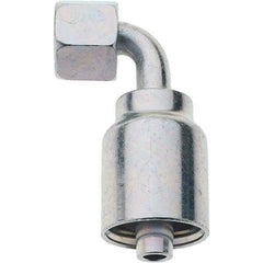 Parker - 3/8 Thread Hydraulic Hose Fitting - -6 Hose Size, 3/8" Hose Diam - Industrial Tool & Supply