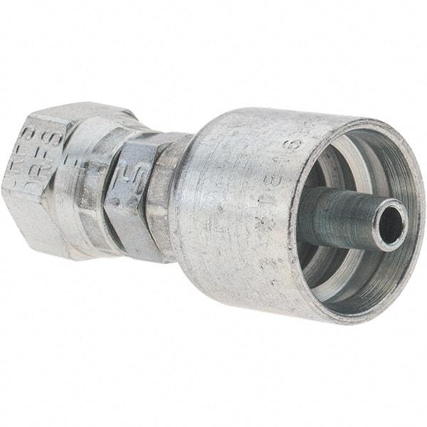 Parker - 1/4 Thread Hydraulic Hose Fitting - -4 Hose Size, 1/4" Hose Diam - Industrial Tool & Supply