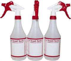 PRO-SOURCE - 24 oz Bottle & Trigger Sprayer - Red - Industrial Tool & Supply