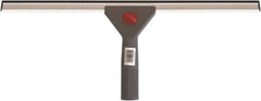 PRO-SOURCE - 18" Rubber Blade Window Washer/Squeegee - Blue, Plastic Holder - Industrial Tool & Supply