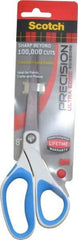 3M - 8" LOC, 8" OAL Stainless Steel Precision Ultra Edge Scissor - For Crafts - Industrial Tool & Supply