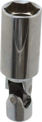 Blackhawk by Proto - 3/8 Inch Drive, 13/16 Inch Spark Plug Hand Socket - 6 Points, 3-1/2 Inch Overall Length - Industrial Tool & Supply