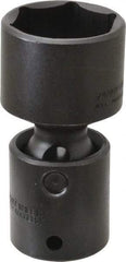 Proto - 1/2" Drive 1-1/4" Standard Universal Impact Socket - 6 Points, 3-13/64" OAL - Industrial Tool & Supply