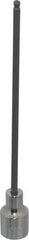 Blackhawk by Proto - 3/8" Drive, 4mm Hex Bit Socket - 6" OAL, 5-1/4" Bit Length, Ball End - Industrial Tool & Supply