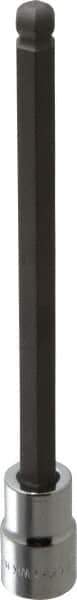 Blackhawk by Proto - 3/8" Drive, 9mm Hex Bit Socket - 6" OAL, 5-23/64" Bit Length, Ball End - Industrial Tool & Supply