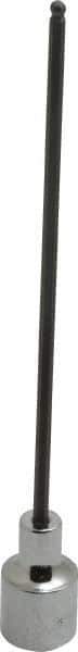 Blackhawk by Proto - 3/8" Drive, 1/8" Hex Bit Socket - 6" OAL, 5-1/4" Bit Length, Ball End - Industrial Tool & Supply