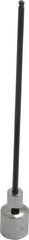 Blackhawk by Proto - 3/8" Drive, 1/8" Hex Bit Socket - 6" OAL, 5-1/4" Bit Length, Ball End - Industrial Tool & Supply