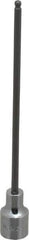 Blackhawk by Proto - 3/8" Drive, 5/32" Hex Bit Socket - 6-7/64" OAL, 5-1/4" Bit Length, Ball End - Industrial Tool & Supply