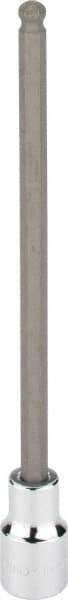 Blackhawk by Proto - 3/8" Drive, 1/4" Hex Bit Socket - 6" OAL, 5-23/64" Bit Length, Ball End - Industrial Tool & Supply