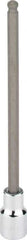 Blackhawk by Proto - 3/8" Drive, 1/4" Hex Bit Socket - 6" OAL, 5-23/64" Bit Length, Ball End - Industrial Tool & Supply