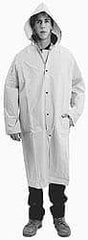 Tingley - Size M, Yellow, General Purpose Coat - 40-42" Chest, Detachable Hood - Industrial Tool & Supply