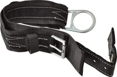 Miller - Size L, 39 to 47 Inch Waist, 3 Inch Wide, Single D Ring Style Body Belt - Nylon Webbing, Include Comfort Pad, Tongue Buckle Connection - Industrial Tool & Supply