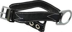 Miller - Size S, 31 to 39 Inch Waist, 1-3/4 Inch Wide, Single D Ring Style Body Belt - Nylon Webbing, Tongue Buckle Connection - Industrial Tool & Supply