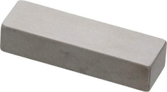Mitutoyo - 0.25" Rectangular Steel Gage Block - Accuracy Grade 0, Includes Certificate of Inspection - Industrial Tool & Supply