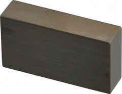 Mitutoyo - 0.75" Rectangular Steel Gage Block - Accuracy Grade 0, Includes Certificate of Inspection - Industrial Tool & Supply