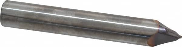 Niagara Cutter - 3/8" Diam 2 Flute Single End Solid Carbide Chamfer Mill - Industrial Tool & Supply