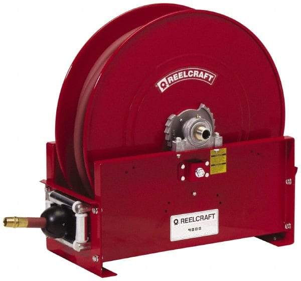 Reelcraft - 75' Spring Retractable Hose Reel - 3,250 psi, Hose Included - Industrial Tool & Supply