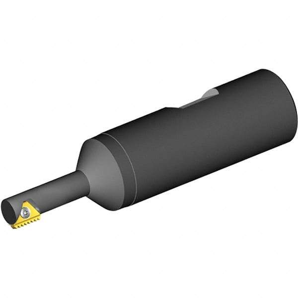 Vargus - 0.354" Cut Diam, 0.47" Max Depth of Cut, 1/2" Shank Diam, Internal/External Indexable Thread Mill - Insert Style 6, 6mm Insert Size, 1 Insert, Toolholder Style TMMC, 2.717" OAL - Industrial Tool & Supply