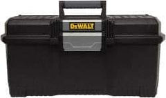 DeWALT - 1 Compartment Tool Box - 24" Wide x 11-1/2" Deep x 10-29/32" High, Metal/Resin, Black - Industrial Tool & Supply