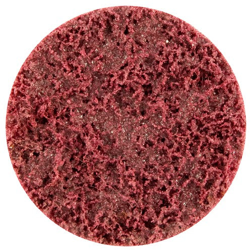 7″ NH Disc Med RapidPrep Norton Vortex-Maroon - Industrial Tool & Supply
