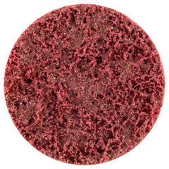 7″ NH Disc Med RapidPrep Norton Vortex-Maroon - Industrial Tool & Supply