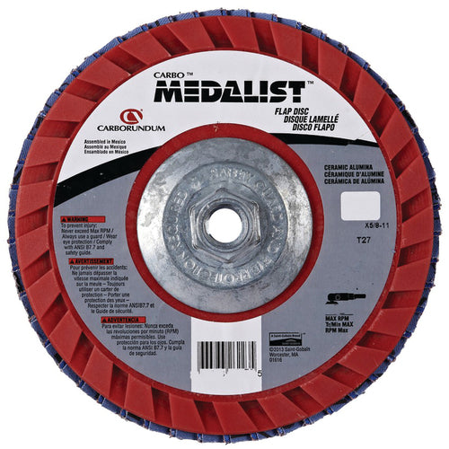 7″ × 7/8 60 Grit Flap Disc - Industrial Tool & Supply