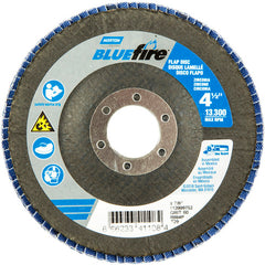 ‎4-1/2 × 7/8″ BlueFire Fiberglass Conical Flap Disc Type 29 P60 Grit R884V1 Zirconia Alumina - Industrial Tool & Supply
