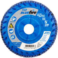 5 × 7/8″ BlueFire Plastic Flat Flap Disc Type 27 P36 Grit R884P Zirconia Alumina - Industrial Tool & Supply