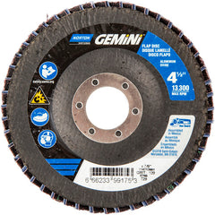 ‎4-1/2 × 7/8″ Gemini Fiberglass Conical Flap Disc Type 29 P120 Grit R766 Zirconia Alumina - Industrial Tool & Supply