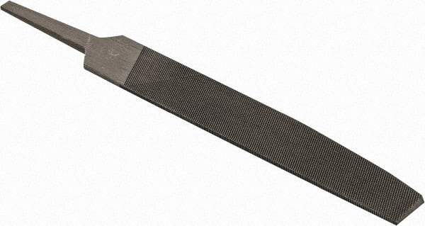Value Collection - 5.3" Long, Second Cut, Knife American-Pattern File - Double Cut, 0.11" Overall Thickness, Tang - Industrial Tool & Supply