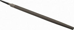 Value Collection - 14.24" Long, Second Cut, Square American-Pattern File - Double Cut, 0.39" Overall Thickness, Tang - Industrial Tool & Supply