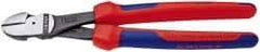 Knipex - 10" OAL, 0.181" Capacity, Diagonal Cutter - 1" Jaw Length x 11/16" Jaw Width, Round/Straight Head, Comfort Grip Handle - Industrial Tool & Supply