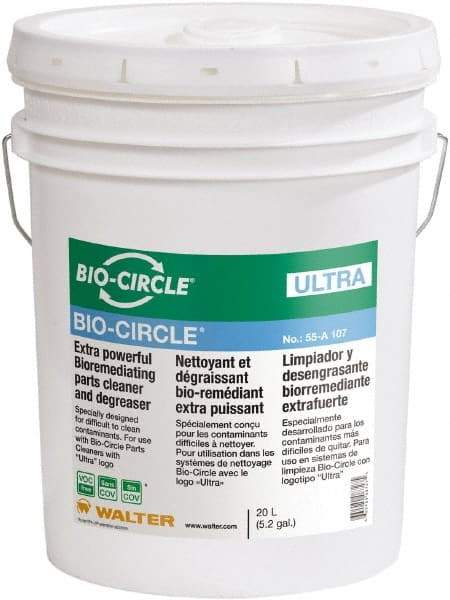 Bio-Circle - 5.3 Gal Bucket Parts Washer Fluid - Water-Based - Industrial Tool & Supply