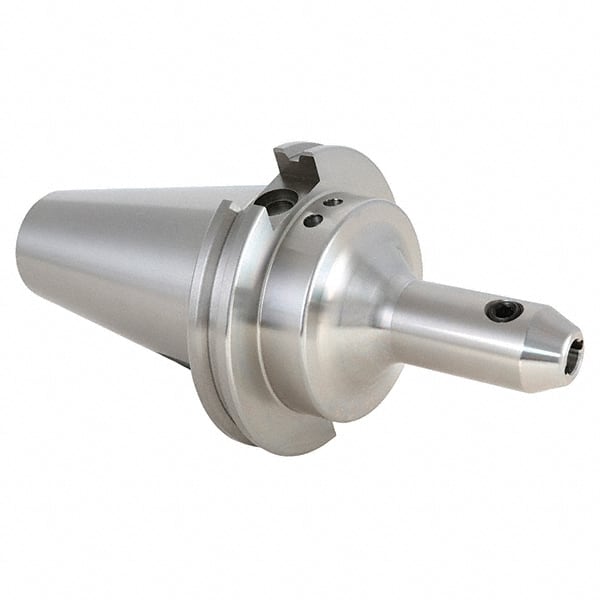 Techniks - CAT40 Taper Shank 1/4" Hole End Mill Holder/Adapter - Industrial Tool & Supply