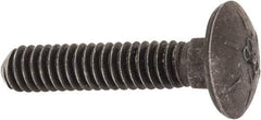 Value Collection - 1/4-20 UNC 1-1/4" Length Under Head, Standard Square Neck, Carriage Bolt - Grade 8 Alloy Steel, Uncoated - Industrial Tool & Supply