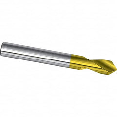 Magafor - 25mm Body Diam, 90°, 5-3/8" OAL, Cobalt Spotting Drill - Industrial Tool & Supply