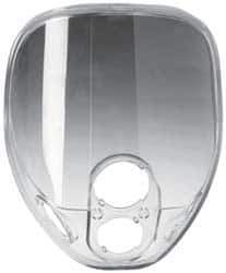 3M - Full Face Mask Replacement Lens - Facepiece Replacement Parts and Adapters - Industrial Tool & Supply