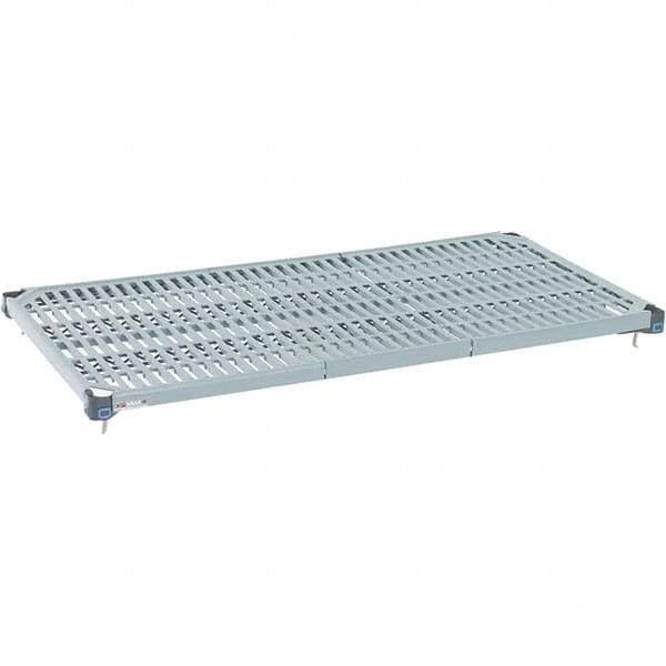 Metro - 36" Wide, 1-1/2" High, Open Shelving Shelf - Polymer, 18" Deep, Use with Metro Max Q - Industrial Tool & Supply