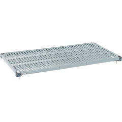 Metro - 30" Wide, 1-1/2" High, Open Shelving Shelf - Polymer, 24" Deep, Use with Metro Max Q - Industrial Tool & Supply