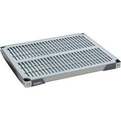 Metro - 30" Wide, 1-1/2" High, Open Shelving Shelf - Polymer, 24" Deep, Use with Metro Max I - Industrial Tool & Supply