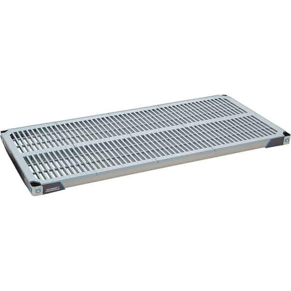 Metro - 54" Wide, 1-1/2" High, Open Shelving Polymer Shelf - Polymer, 24" Deep, Use with Metro Max I - Industrial Tool & Supply